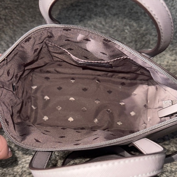 NEW: Kate Spade Metallic Gray Tote Bag - Picture 6 of 6